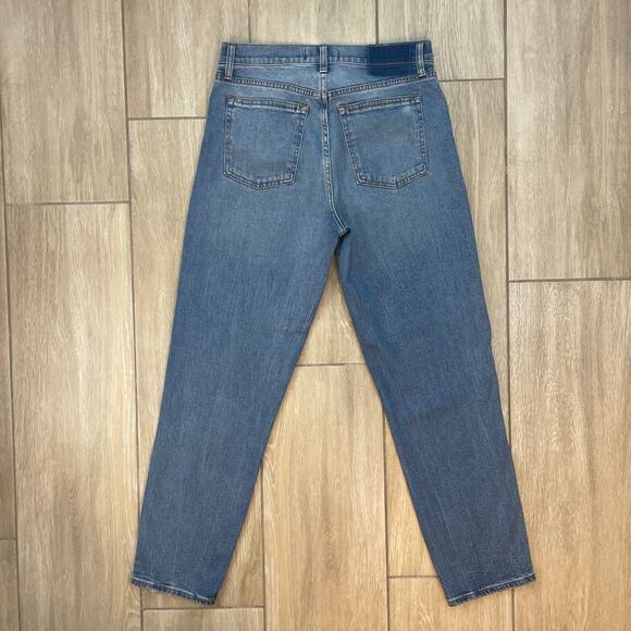 Abercrombie & Fitch The Mom Jeans High Rise Medium Wash Size 29 8L Women’s Denim - Picture 2 of 8